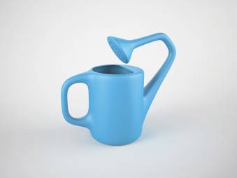 A watering can representing the nurturing of new ideas