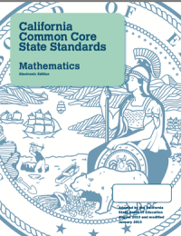California Common Core Math Standards (2013)