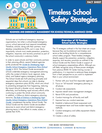 School Safety Strategies School Safety Strategies